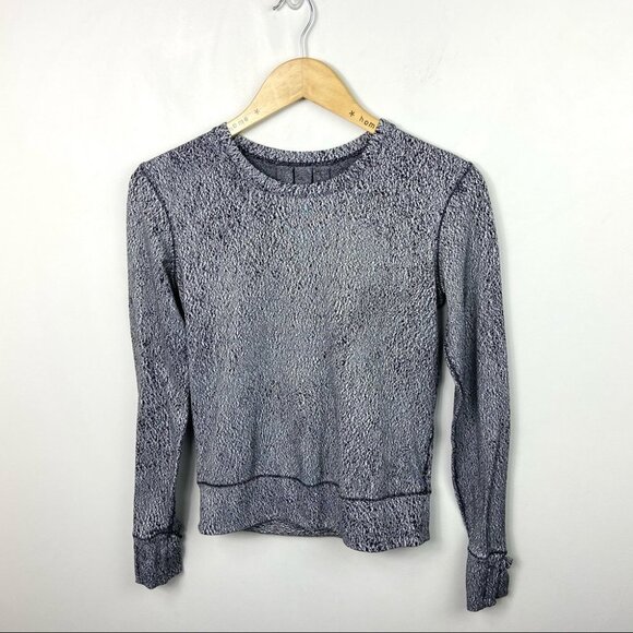 Lululemon Rush Hour Long Sleeve Running Pullover Top Size 2 Grey Running Shirt - Picture 12 of 12